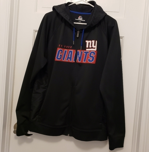 Majestic Other - Majestic Zip Close Jacket "New York Giants" Large, Casual, Athlesiure